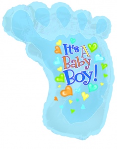 Baby Boy Footsie (Shape-A-Loon)